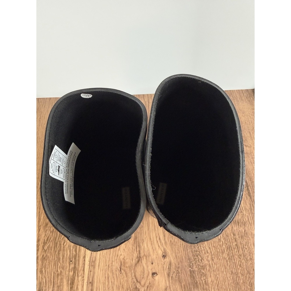 Hunter Original Kids Gloss Black Boot NIB Girl Size 2/ Boy Size 1 - Picture 8 of 13